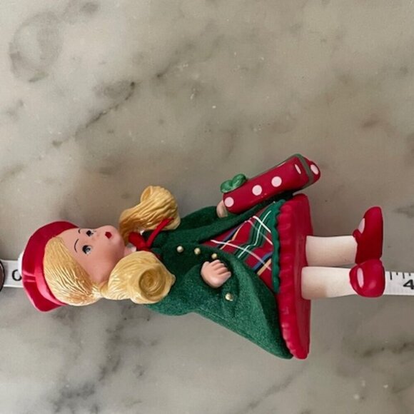 HALLMARK Madame Alexander Yuletide Shopper 2011 Ornament #16 IOB - Picture 10 of 14